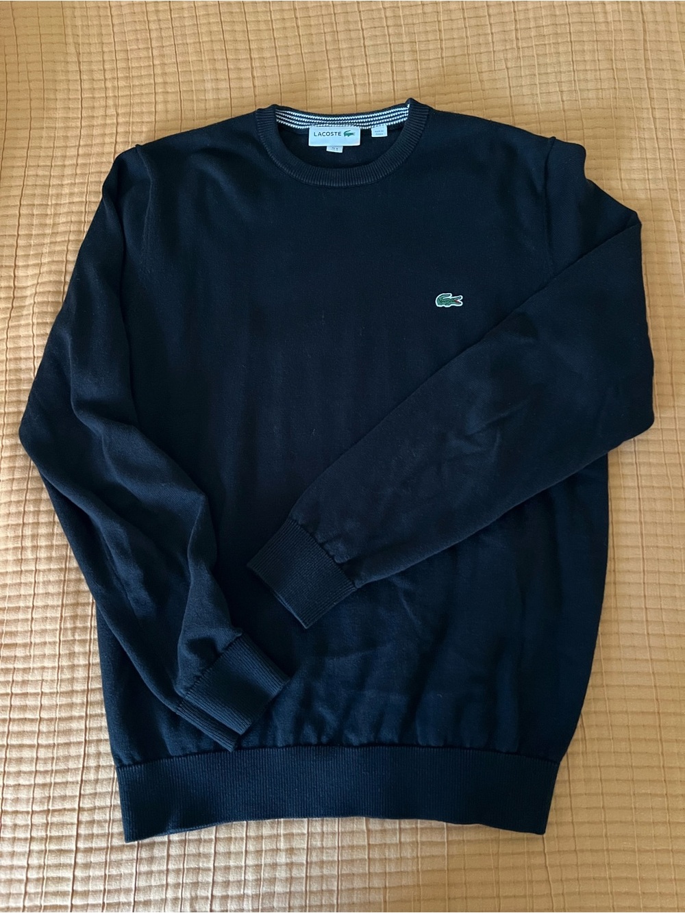 Lacoste Men's Crewneck Sweater - Black